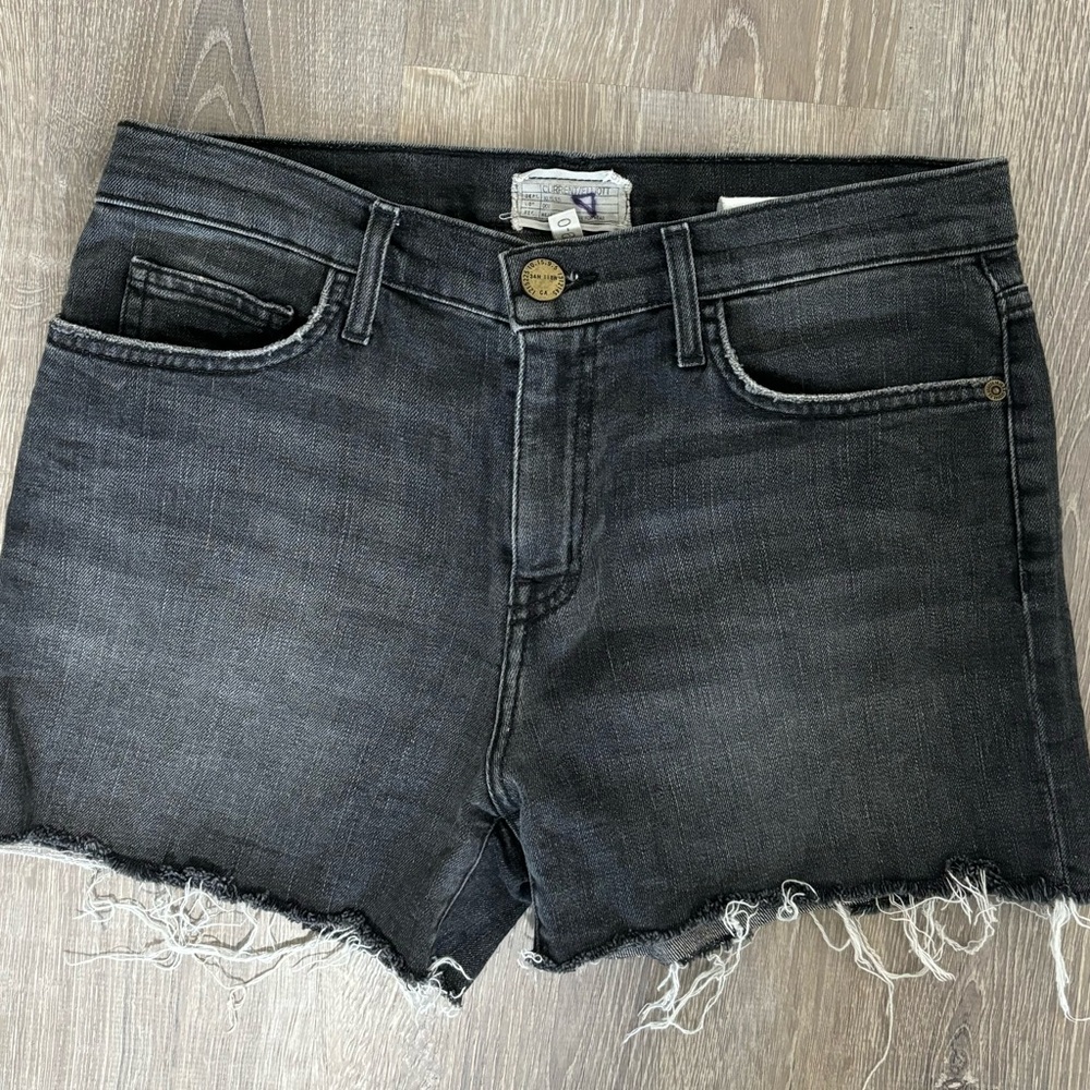 Current Elliott The Bicycle Black Shorts Size 29